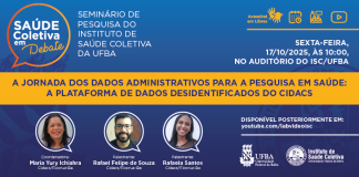 17/10 – Seminário discute o uso de dados administrativos na pesquisa em saúde