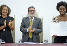 Cerimônia marca a posse da nova diretoria do Instituto de Saúde Coletiva da UFBA