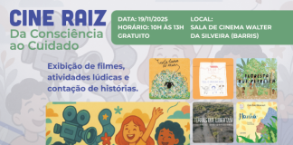 19/11 – “Cine Raiz: Da Consciência ao Cuidado”: ELSA-Brasil promove exibição de filmes na Sala Walter da Silveira