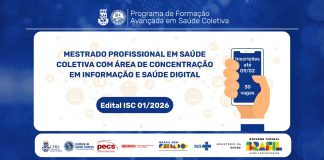 Edital Nº 01/2026 – Seleção do Mestrado Profissional em Informação e Saúde Digital