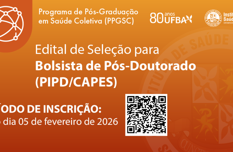 Edital – Seleção de Bolsista de Pós-Doutorado – PIPD/CAPES
