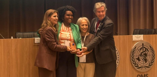 Professora do ISC representa a UFBA em homenagem nos 30 anos da RIPSA em Brasília