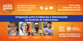 27/03 – Saúde Coletiva em Debate destaca integração entre evidências e intervenções no controle da tuberculose