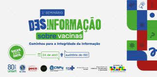 24/04 – 1º Seminário Desinformação sobre Vacinas: Caminhos para a Integridade da Informação