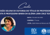 27/04 – Glória Teiteixa receberá título de Professora Emérita da UFBA