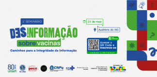 15/05 – 1º Seminário Desinformação sobre Vacinas: Caminhos para a Integridade da Informação