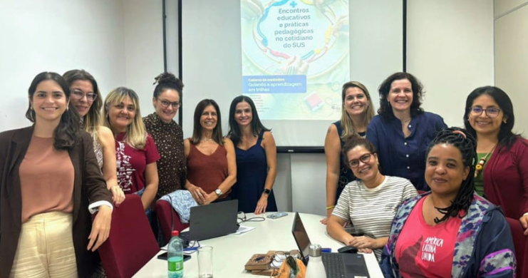 Reunião no ISC/UFBA fortalece articulação nacional de curso voltado à educação no SUS