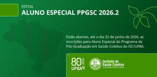Edital de Seleção – Aluno Especial PPGSC 2026.2