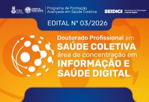 Edital Nº 03/2026 – Seleção de Candidatos Doutorado Profissional em Saúde Coletiva com Área de Concentração em Informação e Saúde Digital