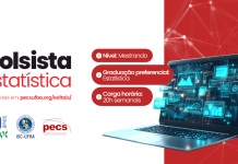 PECS abre seleção para bolsistas com formação em Estatística